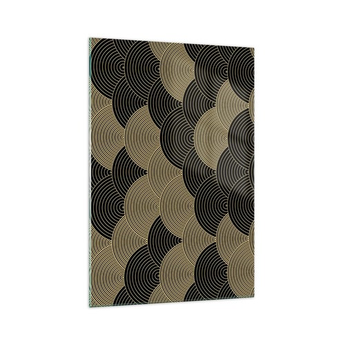 Quadro vetro 70x100cm nero - quadro,