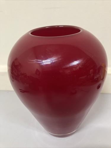 Vaso vetro soffiato mano - vetro, a
