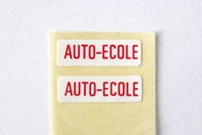 NOREV ANCIEN AUTOCOLLANT AUTO