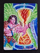 Magic Mtg Timetwister Sketch On Artist Proof 
