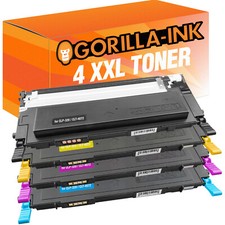 4 Toner per Samsung CLT-4072S CLX-3185 FN CLX-3185 FW CLX-3185 N CLX-3185 W XXL