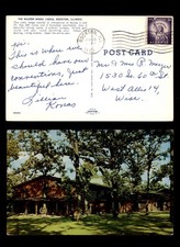 Mayfairstamps US 1962 Rockton to West Allis WI Lodge cartolina aau_26841