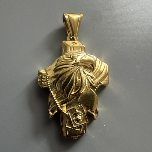 Ciondolo croce aquila militare - ciondolo,