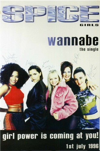 Spice girls signed - girls, all