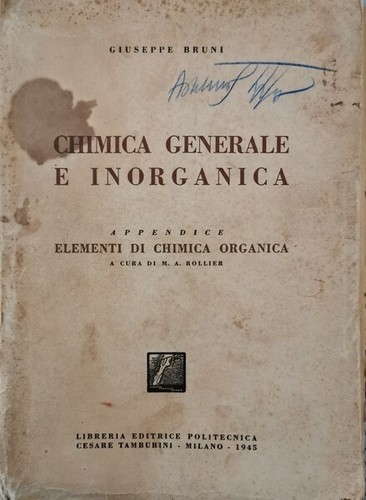 Chimica generale inorganica - generale,