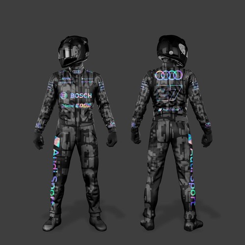 Tuta corsa kart - go, cik/fia