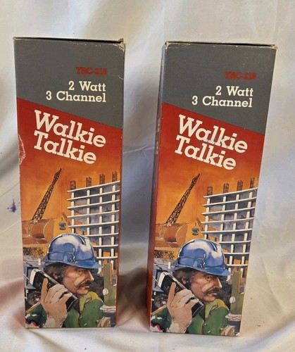 Lotto coppia walkie talkie