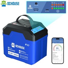 12V 100Ah Bluetooth Batteria