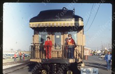 Sl87 Original Slide 1970's " Paradise " deluxe private car railroad 215a