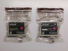 2 x Epson T0453 magenta