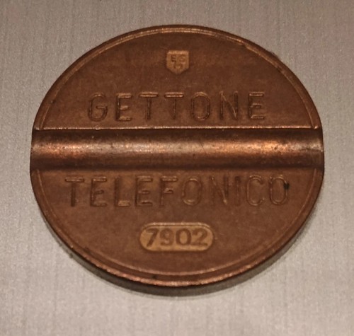 Gettone telefonico 7902 esm - gettone,