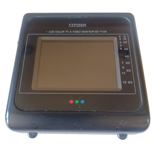 Citizen lcd color - color, japan