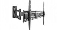 Meliconi SLIMSTYLE 400 SDR Supporto da Muro a Doppia Rotazione per TV 43 -