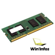 Barrette de memoire RAM SO-DIMM PC3 - 10600S DDRIII DDR3 2 go 2 gb