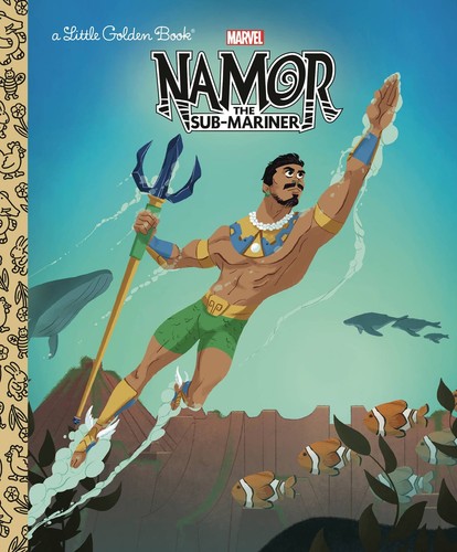 Namor submariner little golden - namor,