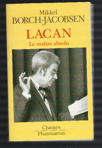 Lacan maitre absolu - maitre,