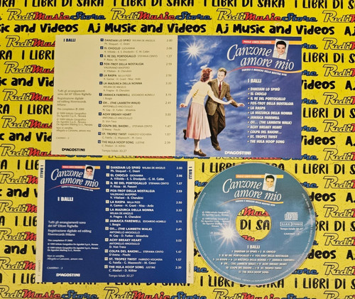 Compilation balli canzone - cd, i