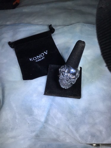 Anello uomo acciaio - , punk