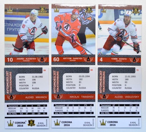 2016 corona khl stagione - khl, 8a