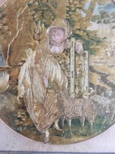 Antico arazzo seta tessuto