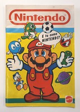 Vintage Console Play Gioco NINTENDO 8 BIT Mattel Catalogo Nes Game Boy Anni 80