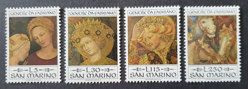 1973 san marino set quadri - 1973,