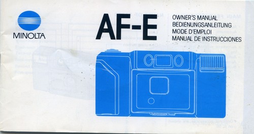 Minolta riva zoom - riva, af-e