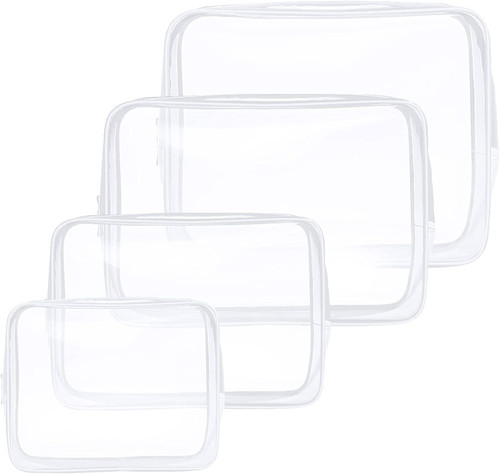 Beauty case trasparente set - case, 4