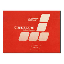 CRUMAR 2003 Service Manual