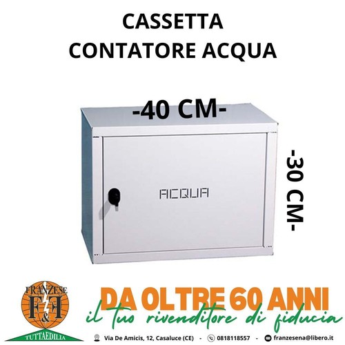Cassetta zincata per contatore - zincata,
