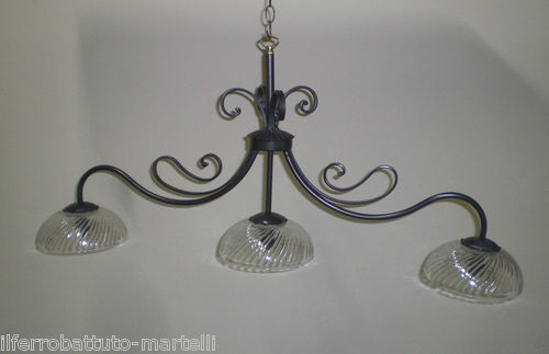 Lampadario bilancia ferro - bilancia, in