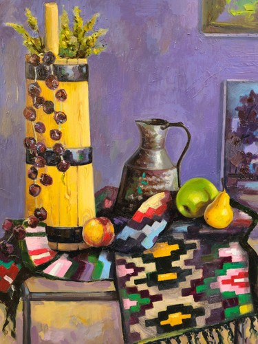 Dipinto olio tela originale - dipinto, su