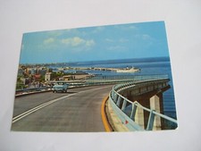 Reggio Calabria panorama + auto - spedita f. g. 1976