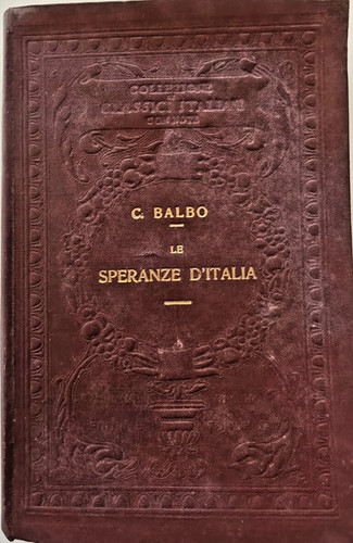 Cesare balbo 1925 speranze - cesare,