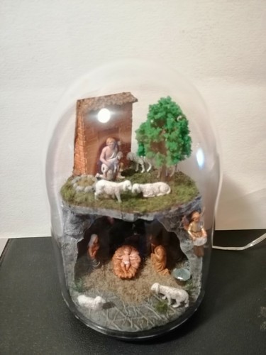 Diorama presepe artistico in - ,