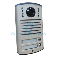 BTICINO PULSANTIERA LINEA2000 VIDEO B/N IMPIANTI ANALOGICI BIFAMILIARE