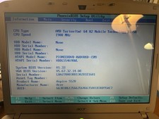 Notebook Acer Aspire 5520 AMD