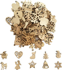 100 Pezzi Ciondolo Natale in