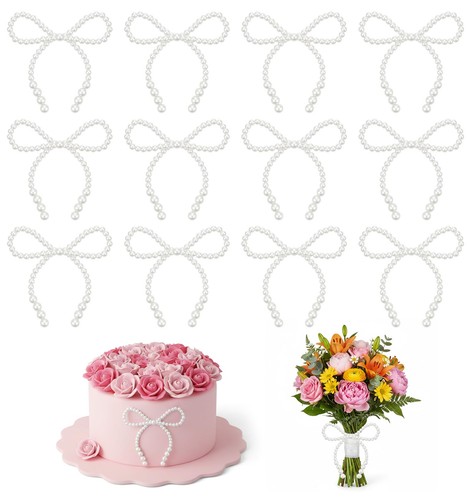 Pezzi ornamenti fiocco - 12,
