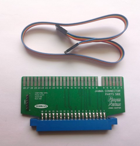 Pinball action tehkan pcb - action,