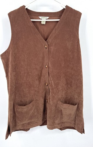Gilet donna orvis marrone - donna,