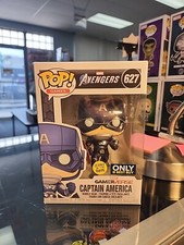 Funko Pop! Vinile: Captain America #627 (GITD) Best Buy Esclusivo con PROTETTORE 