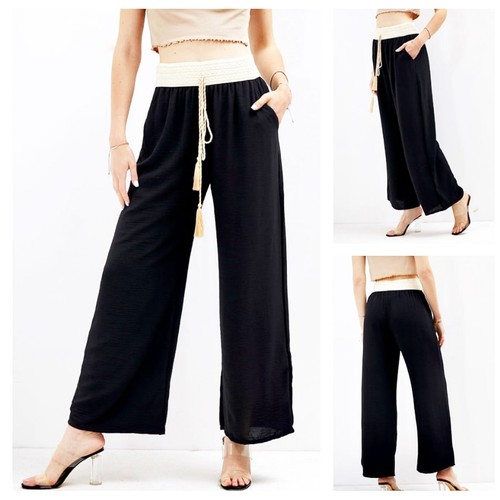 Pantaloni donna palazzo