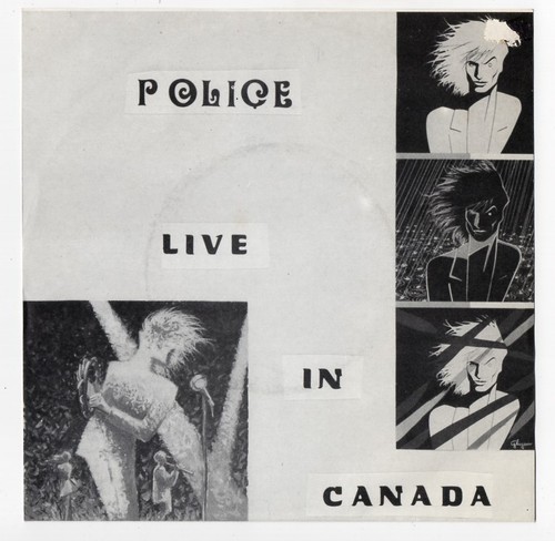 Police live canada 1983 - live, in