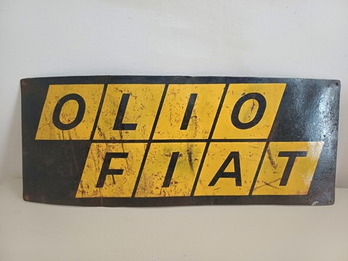 Olio fiat vecchia - "olio, rara