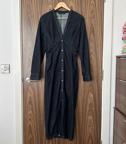 Maxi abito zara - abito, blu