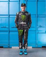 Tuta da corsa Go Kart MONSTER 2025 con regali omologata CIK/FIA livello 2.