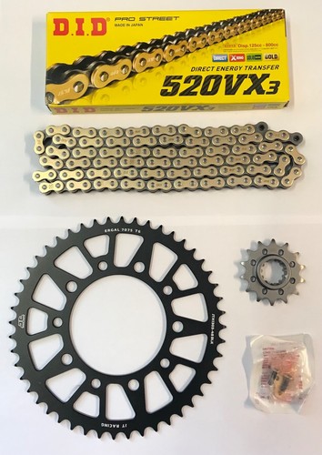 Kit catena passo did - oro, 520
