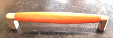 Maniglia Maniglietta per Mobili in Legno Ciliegio mm. 140x30 VITEL