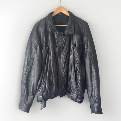 Giacca motociclista pelle made - giacca,